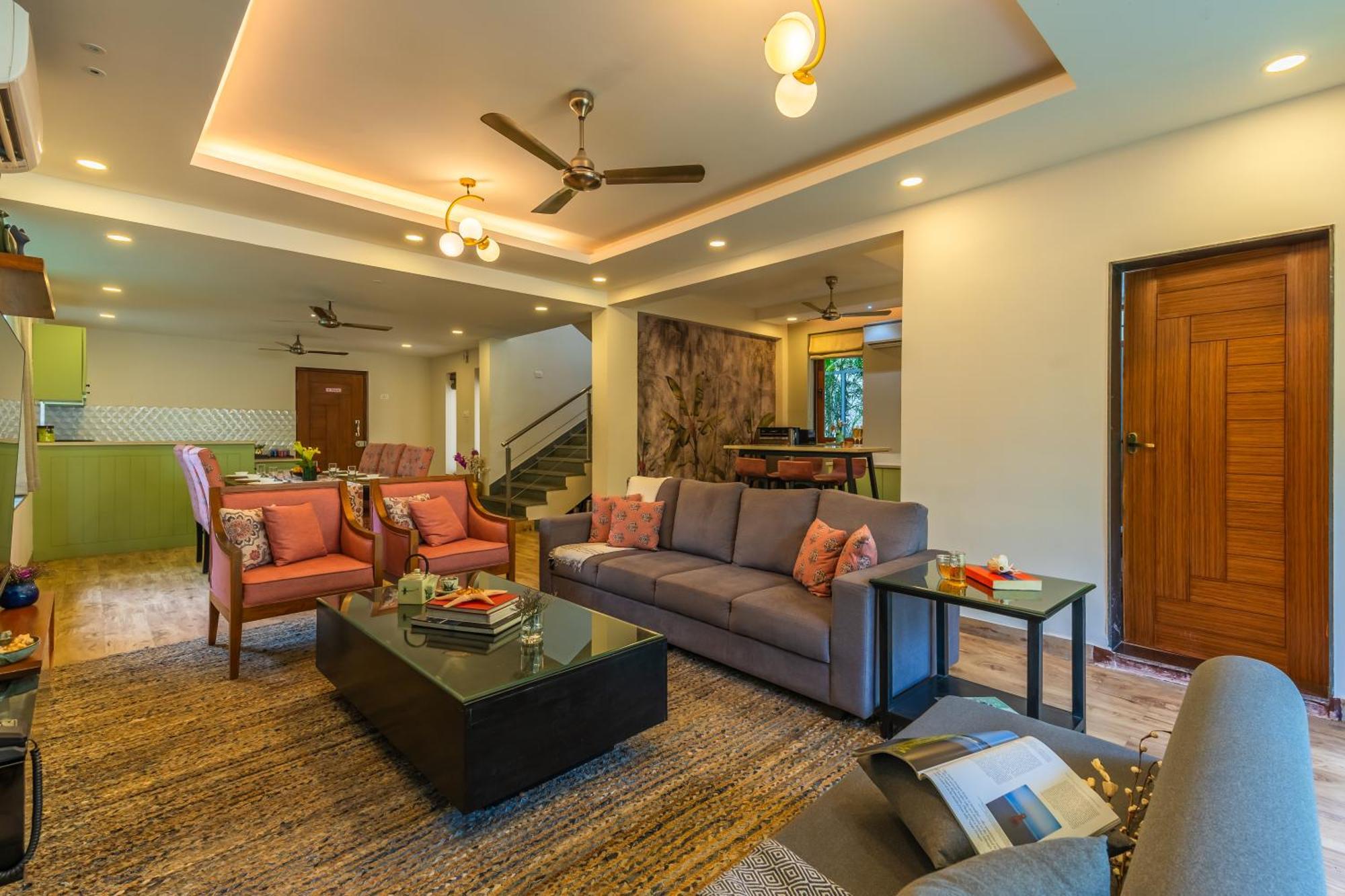 Вилла Elivaas 3 Bhk With Pvt Pool - Azalea Сиолим Экстерьер фото